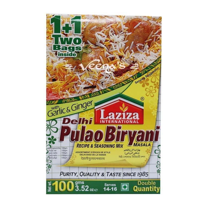 Laziza Dehli Pulao Biryani 100g x 72Pkts