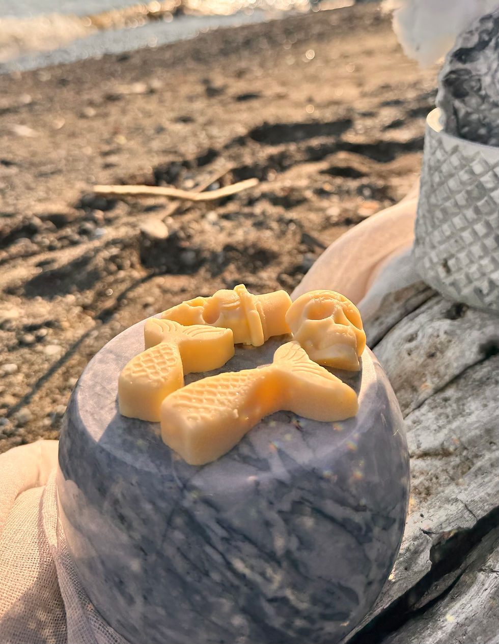 Thumbnail: A  balm from the sea-Mermaid Tails & Pirate Skulls Lotion Bars