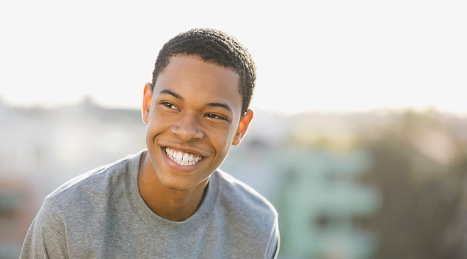 Smiling Teenage Boy