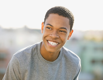 Smiling Teenage Boy