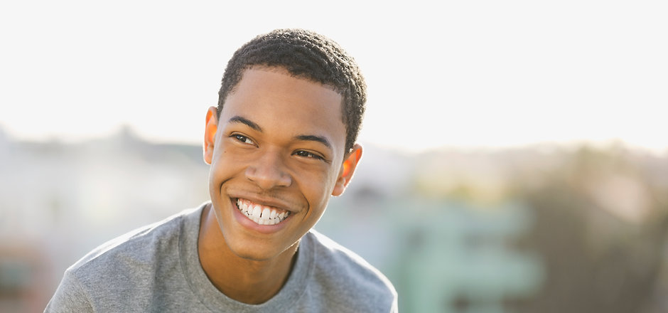 Smiling Teenage Boy