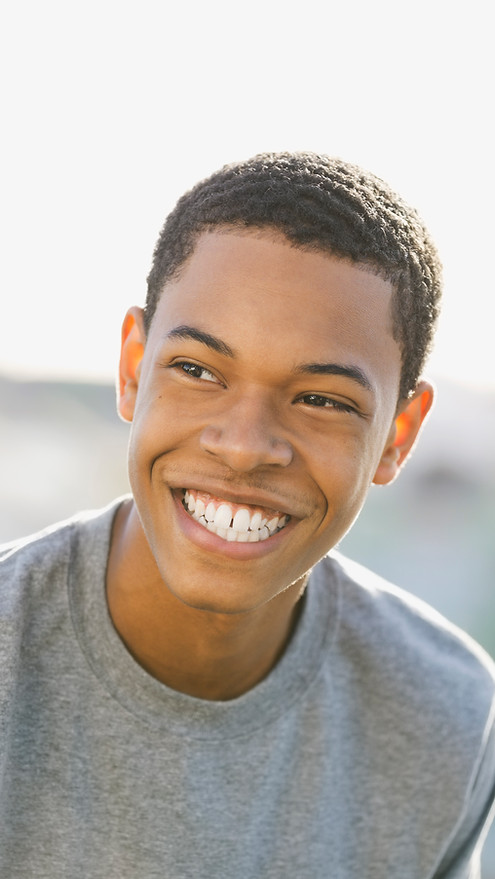 Smiling Teenage Boy