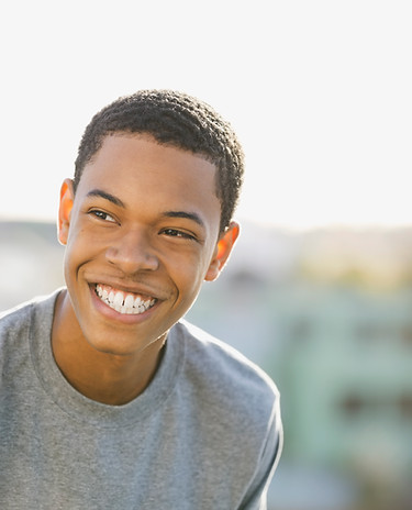 Lächelnder Teenager
