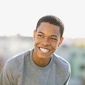 Smiling Teenage Boy