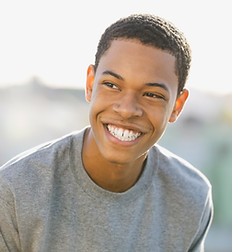Smiling Teenage Boy