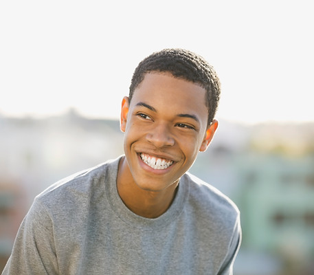 Smiling Teenage Boy
