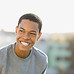 Adolescente sonriente