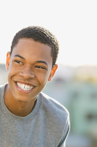 Smiling Teenage Boy