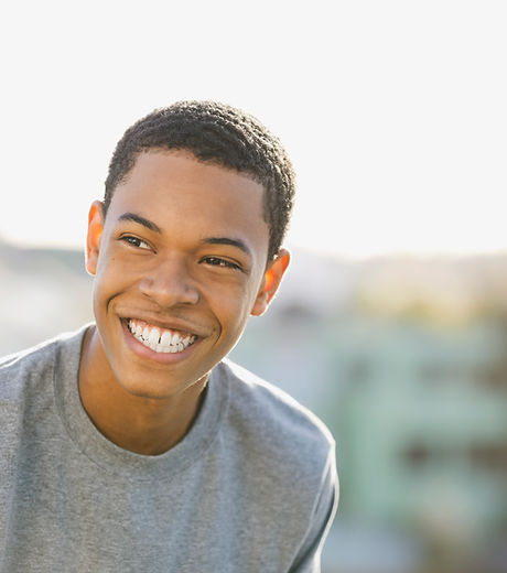 Smiling Teenage Boy