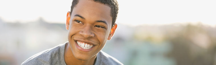 Smiling Teenage Boy