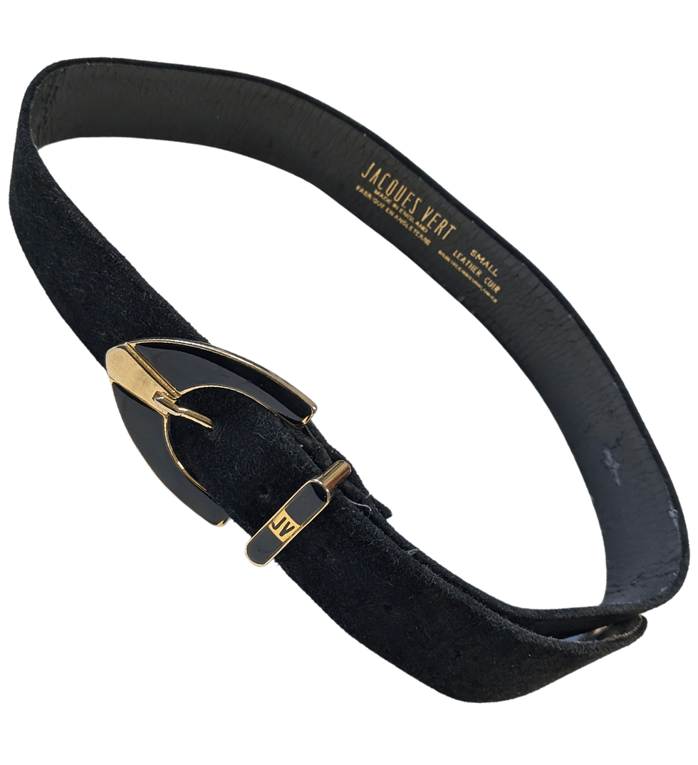 Thumbnail: Jaques Vert Belt | Vintage Suede Leather Belt | 1980s Accessories | Vintage Fashion
