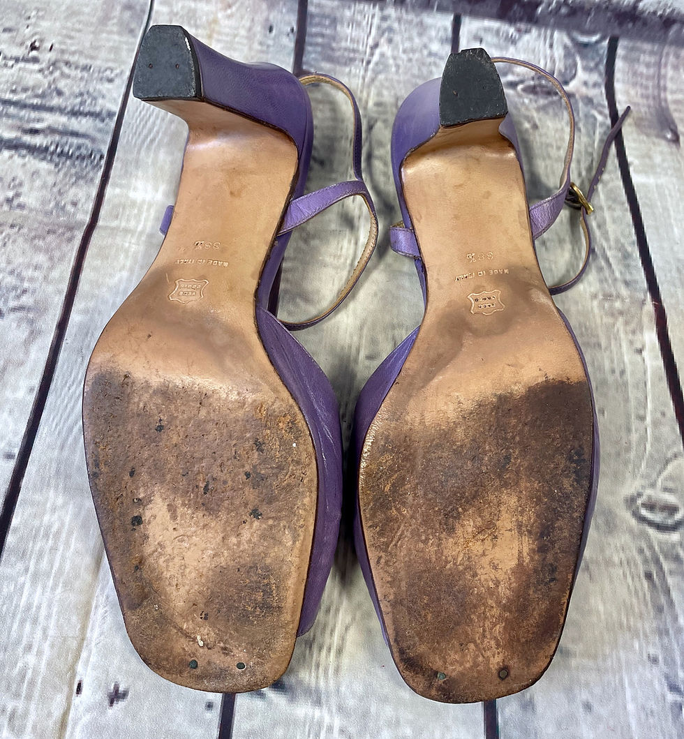 Thumbnail: Designer Vintage Heels | Unique Heels | 1970s Heels | Vintage Fashion