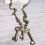 Thumbnail: Vintage Double Length Key Pendant Necklace