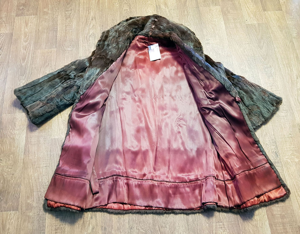 Thumbnail: Vintage Fur Coat | 1920s Fur Coats | 20s Fashion | Vintage Clothing