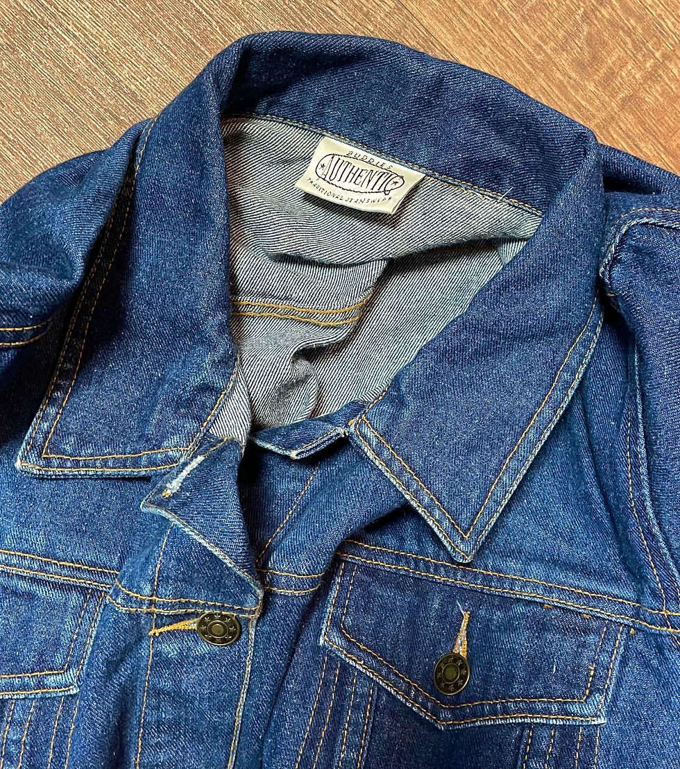 Thumbnail: 1990s Denim Jacket | Vintage Denim Jacket | Plus Size Vintage Clothing | Unique Fashion