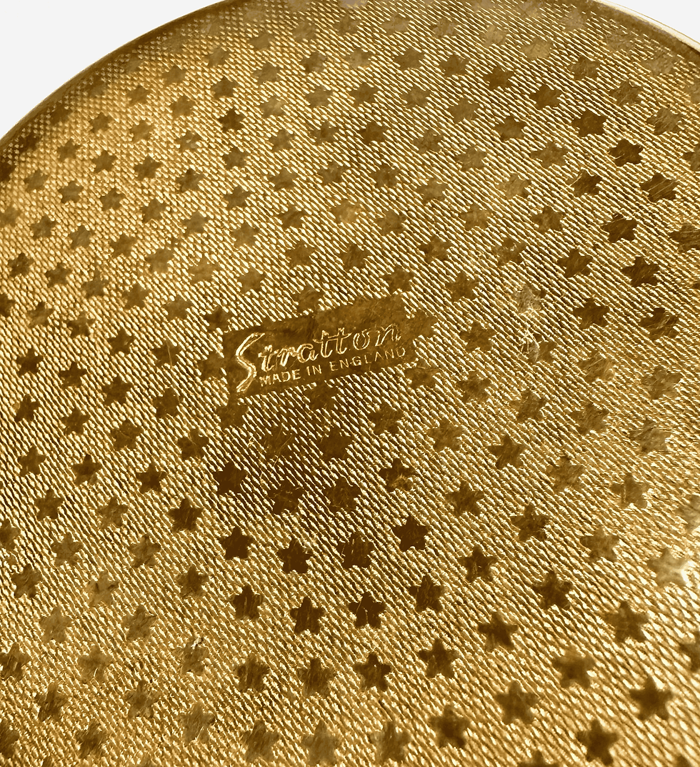 Thumbnail: 1950s Vintage Stratton Moonstone Effect Compact