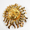 Thumbnail: Vintage Brooch | 1990s Vintage Golden Sunshine Brooch