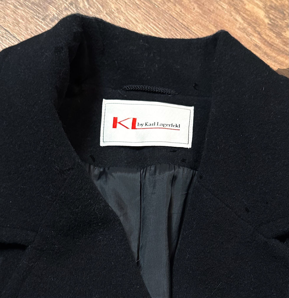 Thumbnail: Vintage Lagerfeld Swing Coat | Designer Vintage Coat | Unique Clothing | Vintage Fashion