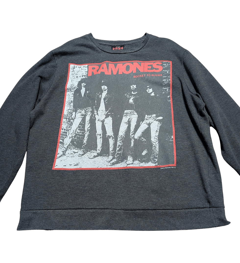 vintage Ramones band jumper | retro band sweatshirt | vintage clothing | retro style