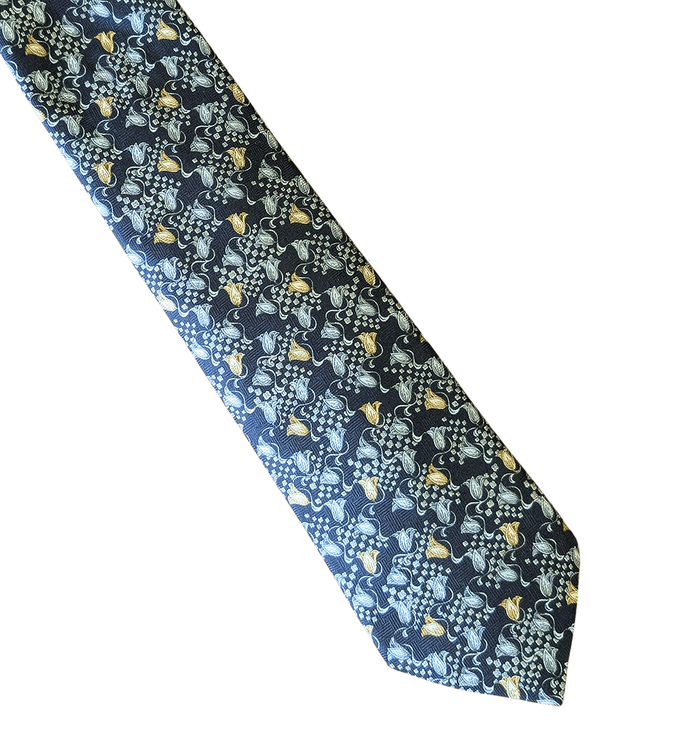 Mens V&A Museum Tie | Retro V&A Necktie | Mens Fashion | Gifts for Him