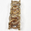 Thumbnail: Vintage Golden Chunky Link Stretch Bracelet