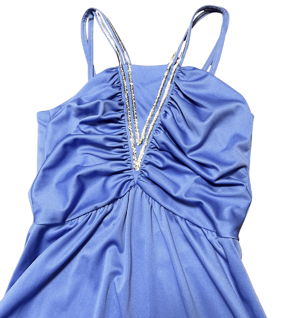 1970s Maxi Dress | Vintage Dress | Retro Clothing | 1970s Fashion