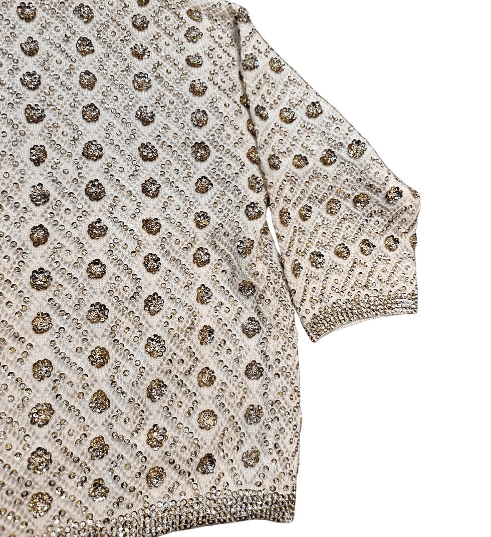 Thumbnail: Vintage Beaded Cardigan | 1960s Sequin Cardigan | Statement Piece | 1960s Clothing