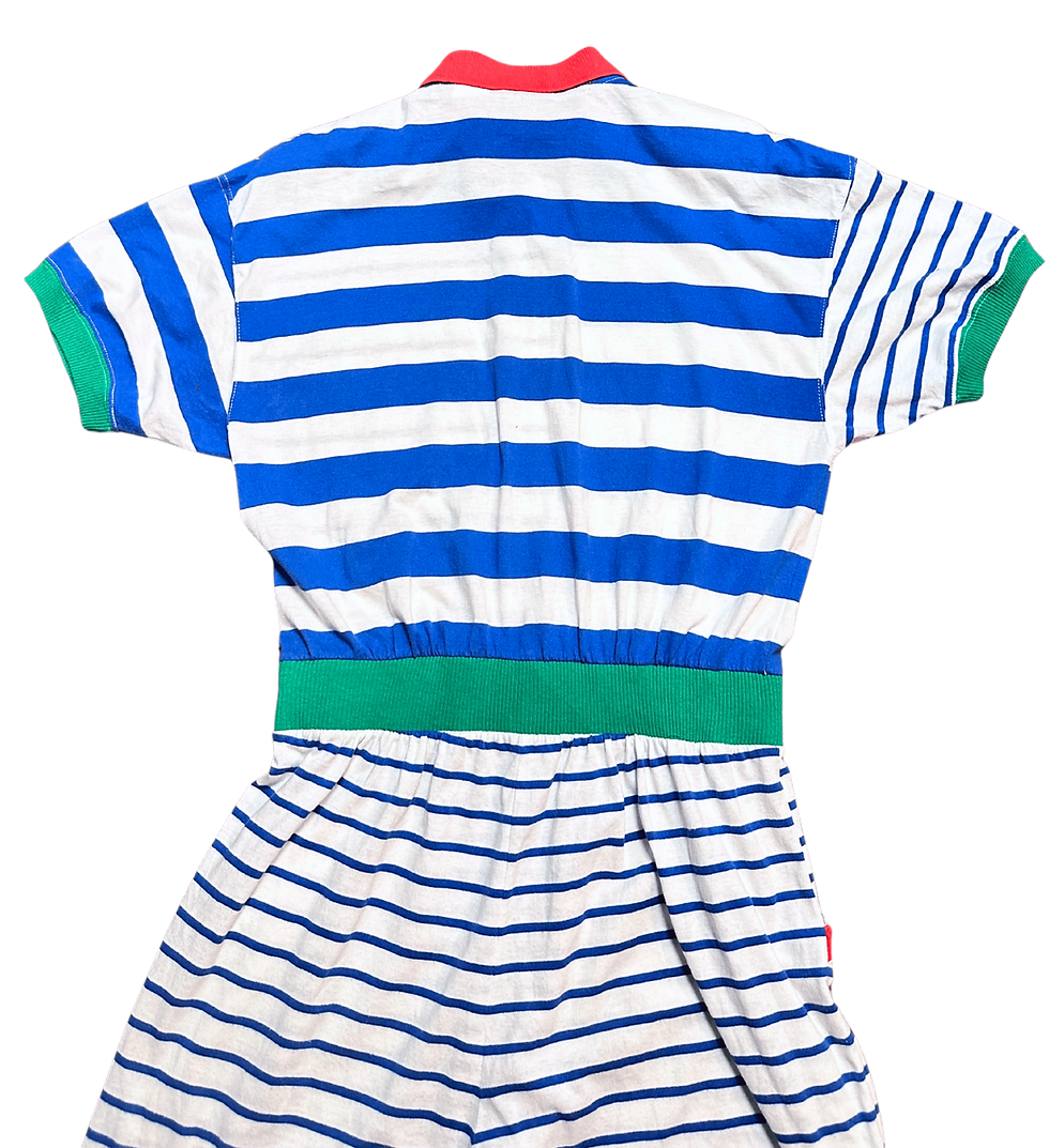 Thumbnail: Vintage Sporty Polo Playsuit | Vintage Playsuit | Vintage Clothing | 1990s Style