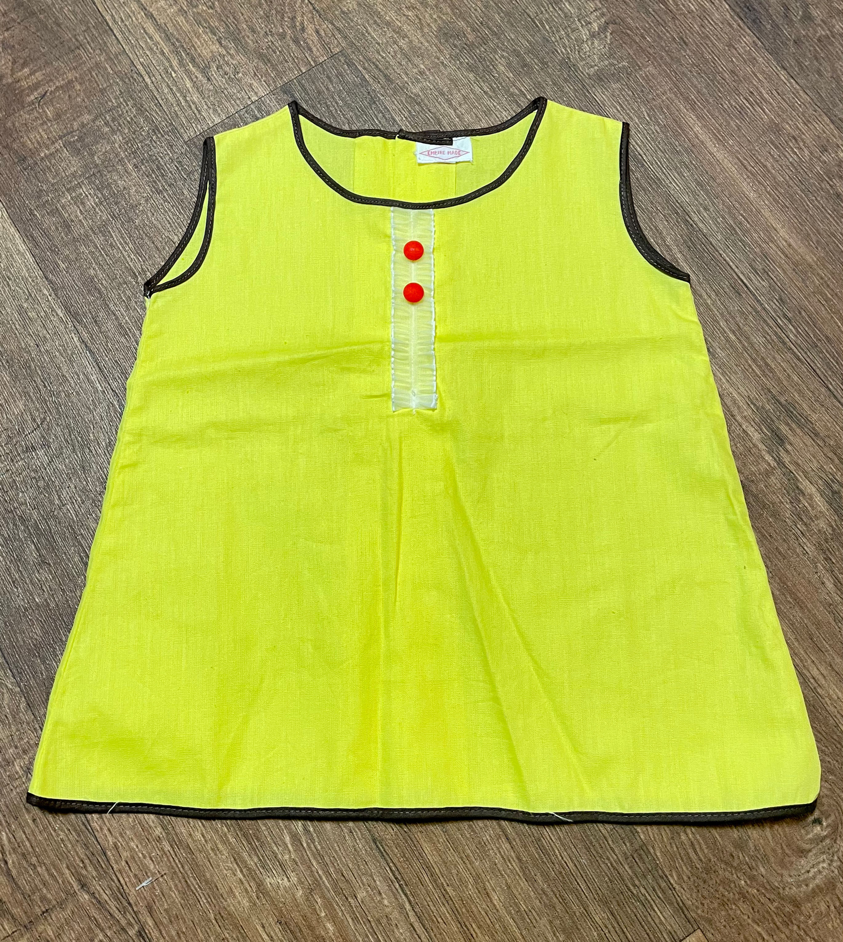 Childrens Tunic Top | Kids Vintage Clothing | Childrens Vintage Tunic | Vintage Fashion