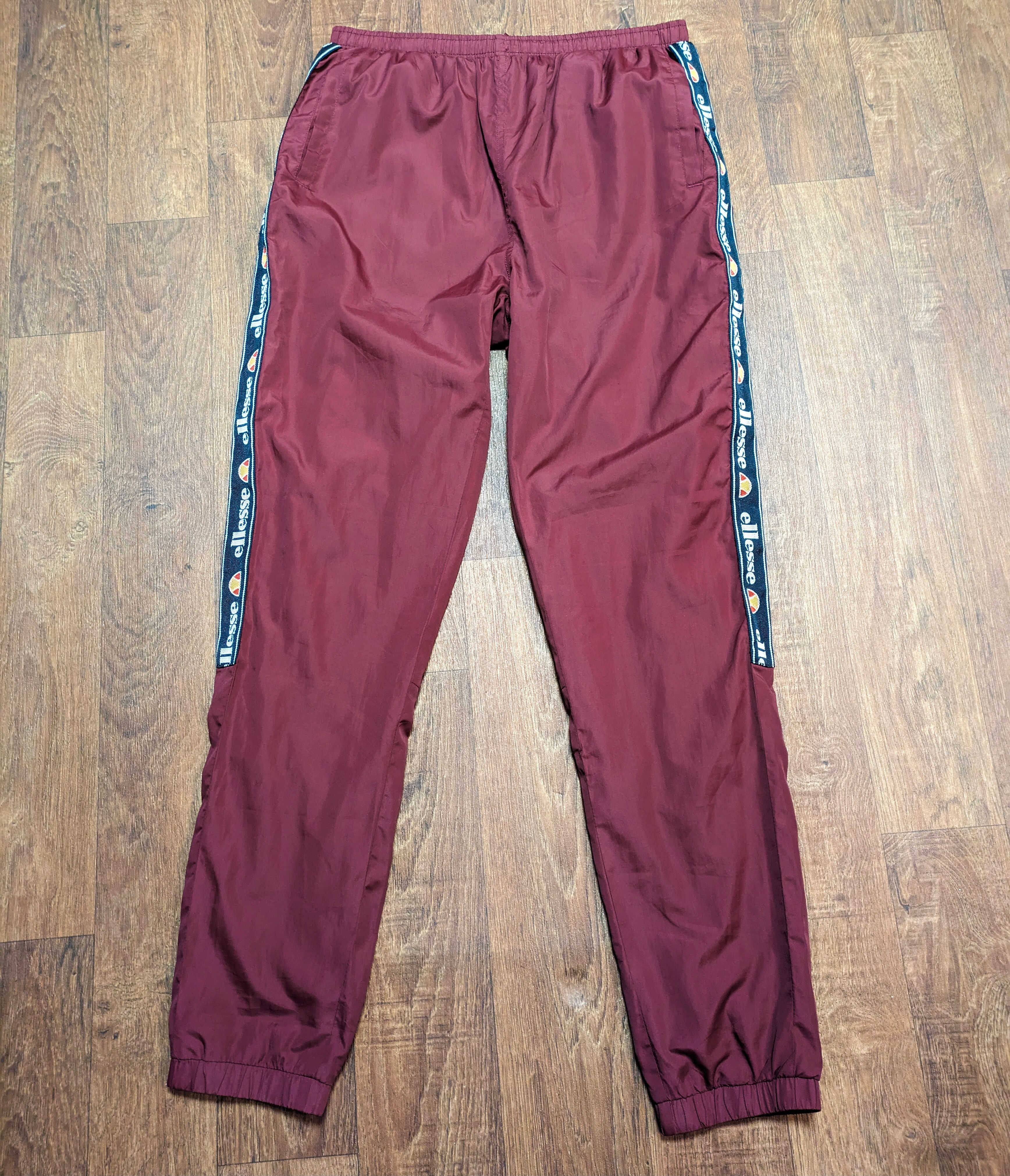Retro Ellesse Tracksuit Trousers | Retro Tracksuit Bottoms | Vintage Clothing | Retro Sportswear