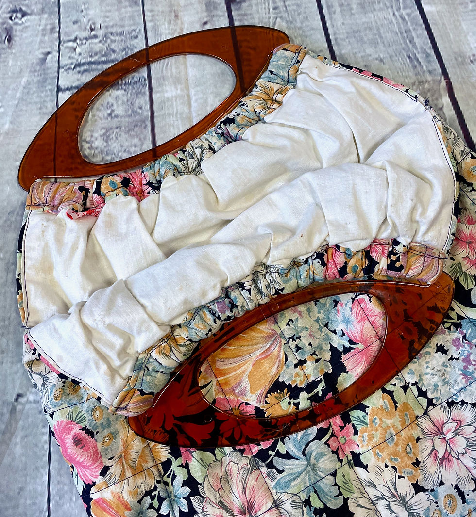Thumbnail: Vintage Handbag | 1970s Pouch Bag | Unique Vintage | Vintage Style