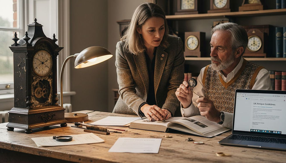 antique vintage comparison