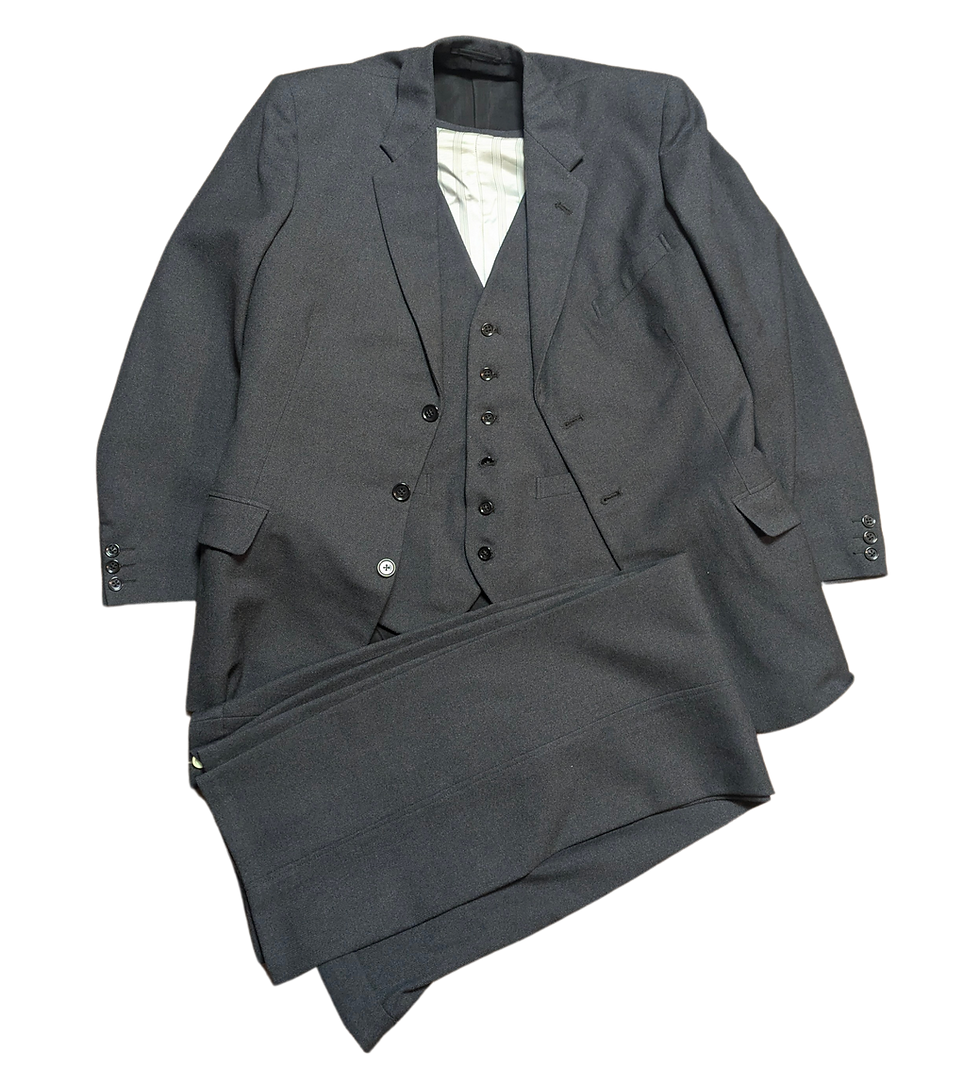 Vintage Suit | Mens 3 Piece Suit | Vintage Clothing | Fashion History