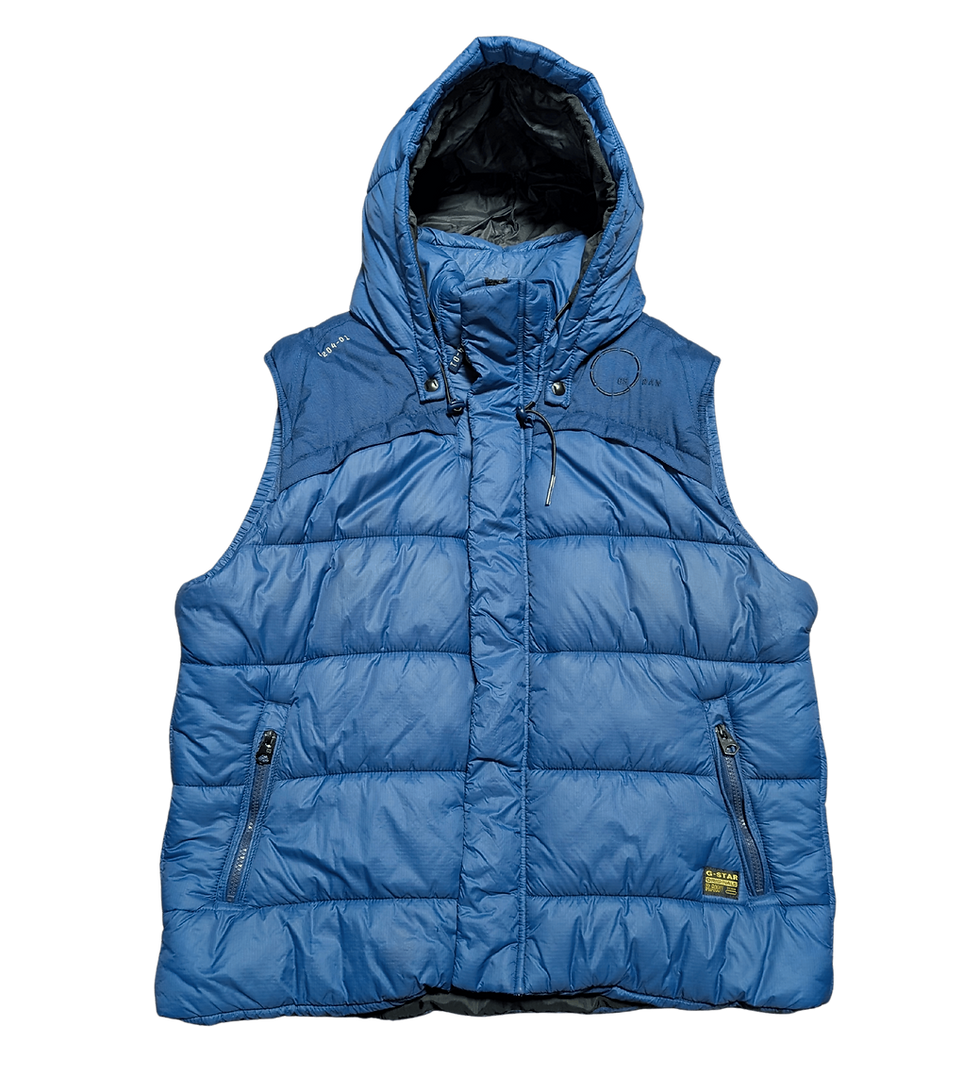G-Star Raw Gilet | Retro G-Star Gilet | Vintage Clothing | Vintage Style