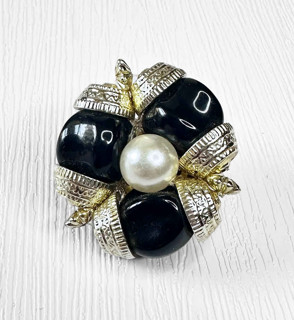 Thumbnail: 90s Earrings | Striking 1990s Vintage Bold Bead Earrings