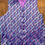 Thumbnail: Mens Vintage 1980s Purple Geometric Pattern Waistcoat UK Size Small