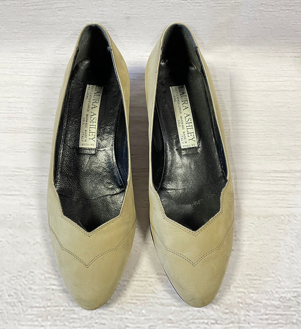 Laura Ashley Shoes | Vintage Court Shoes | Unique Shoes | 1990s Fashion
