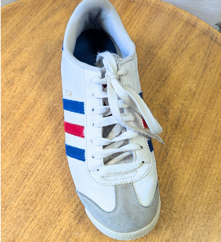 Adidas Trainers Mens Retro Adidas Rom White Trainers Size