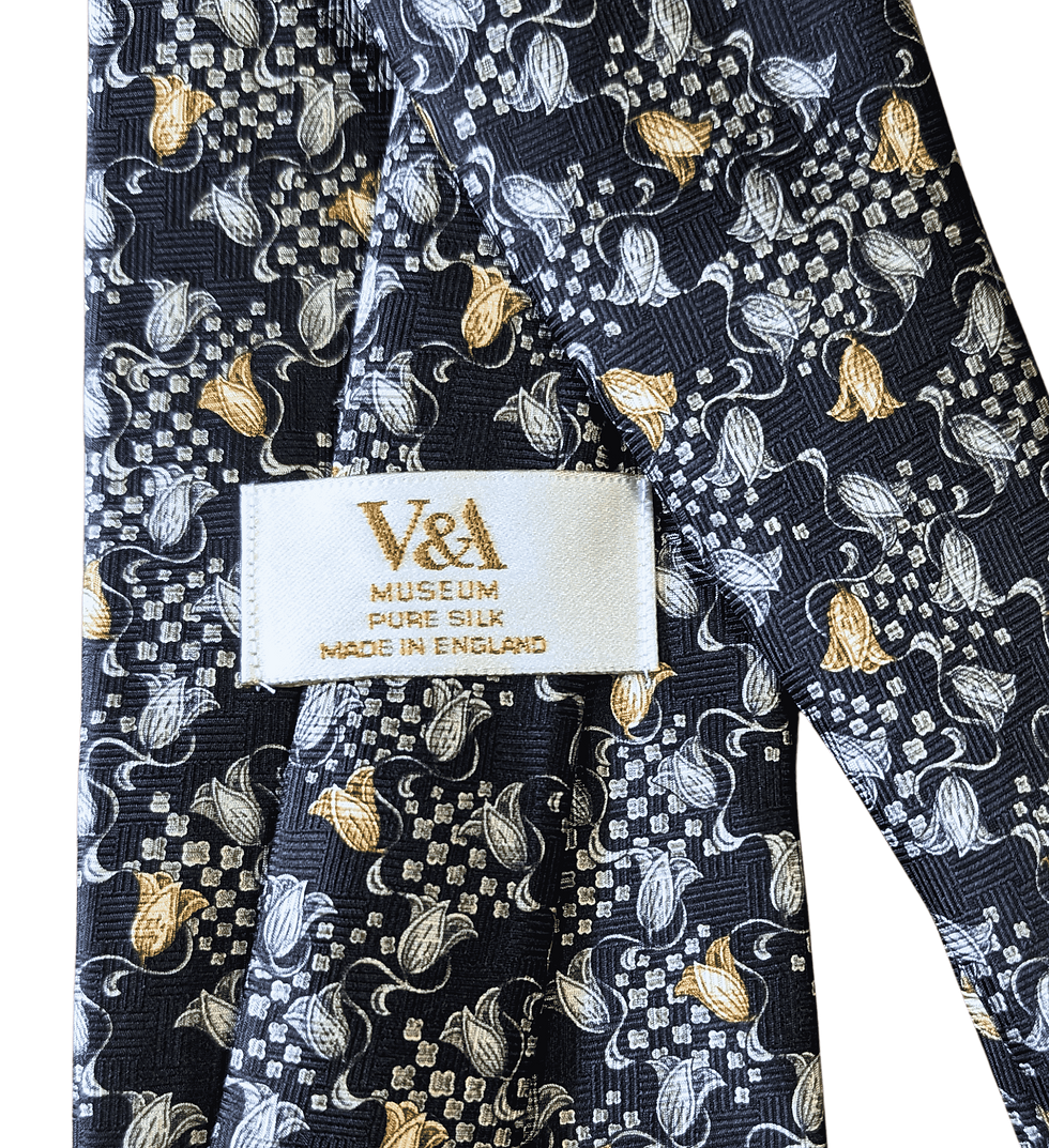 Thumbnail: Mens V&A Museum Tie | Retro V&A Necktie | Mens Fashion | Gifts for Him