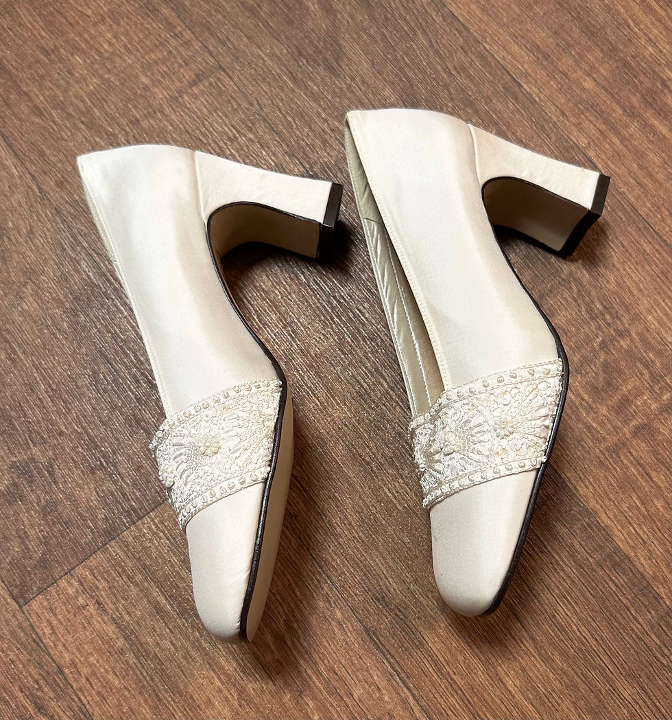 Thumbnail: Vintage Wedding Shoes | Retro Wedding Shoes | Unique Shoes | Vintage Style