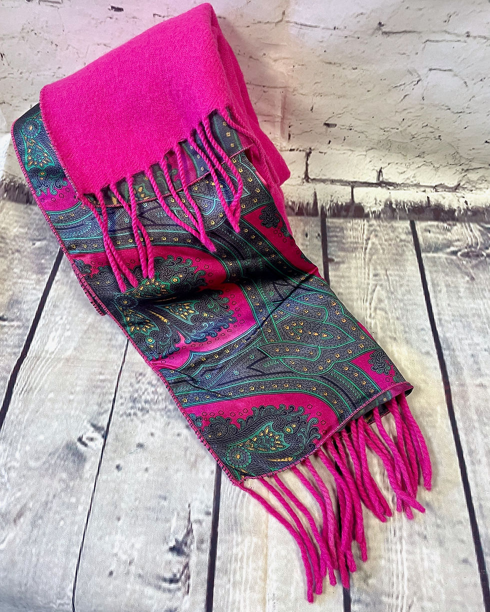 Thumbnail: Mens Vintage Scarf | Retro Scarves | Vintage Accessories | Mens Fashion