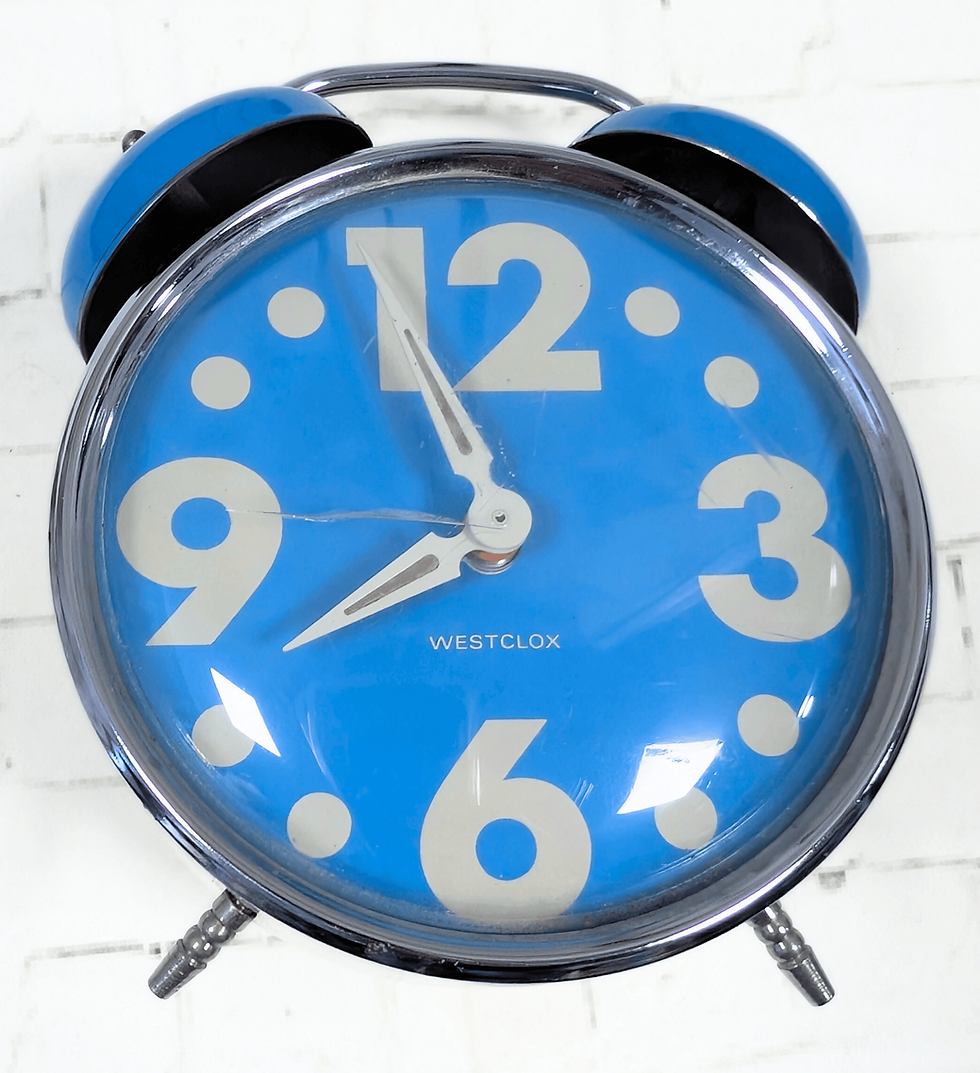 1970s Alarm Clock | Vintage Clocks | Unique Homeware | 1970s Style