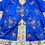 Thumbnail: Vintage Bai Hua Chinese Blue Embroidered Silk Jacket Robe | Vintage Clothing | Fashion History