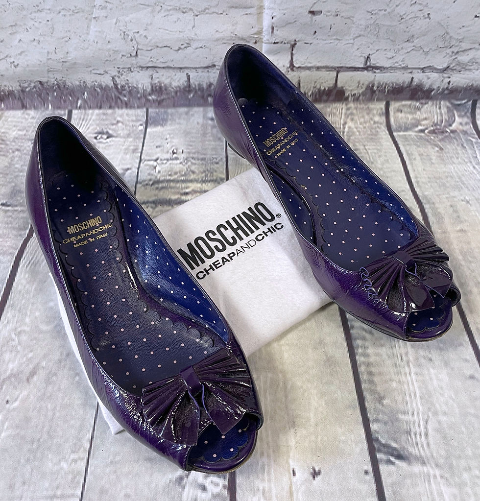 Thumbnail: Moschino Shoes | Vintage Moschino Shoes | Designer Shoes | Vintage Style