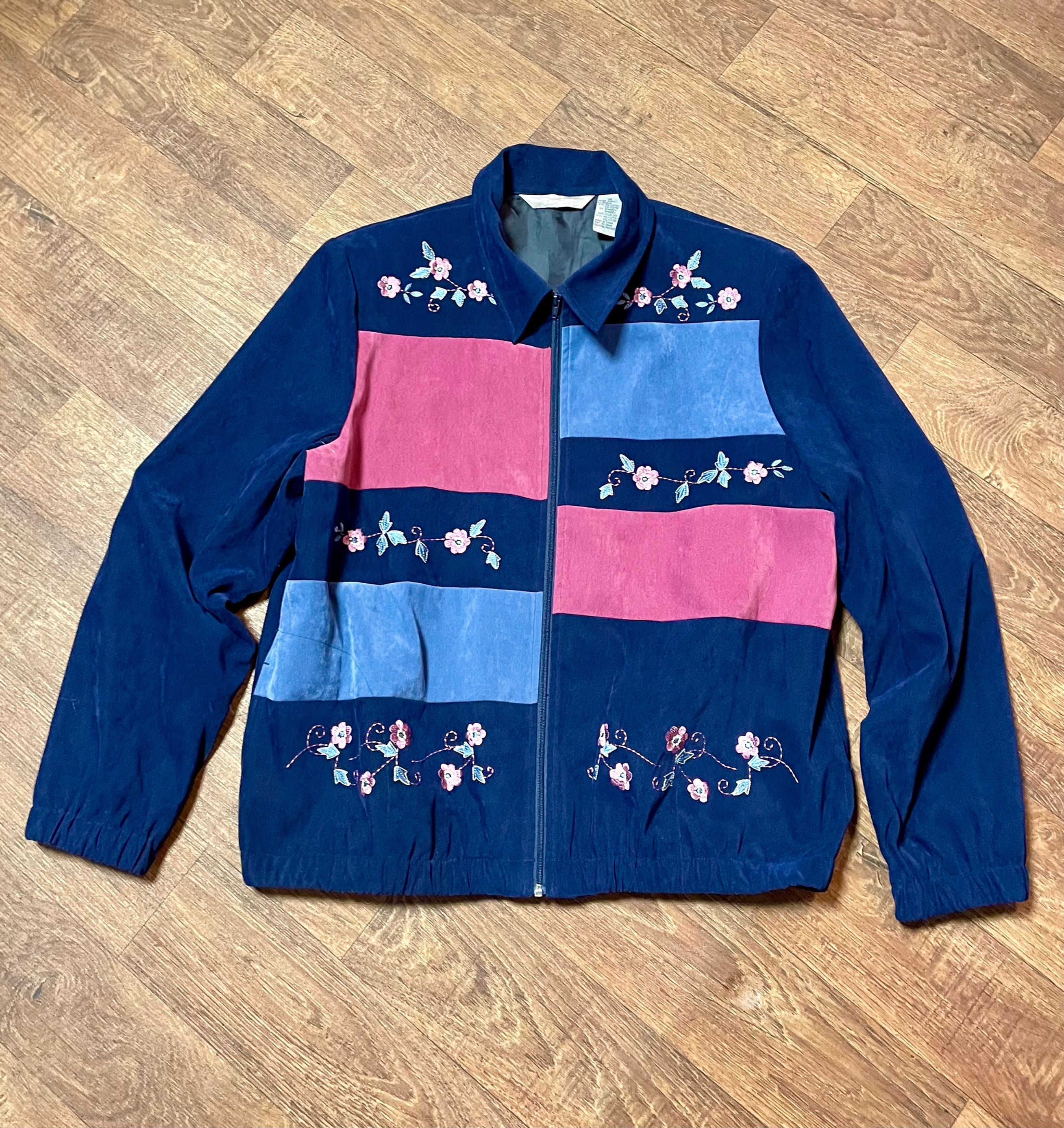 Vintage Clothing | 1990s Vintage Floral Panel Jacket Size 14/16