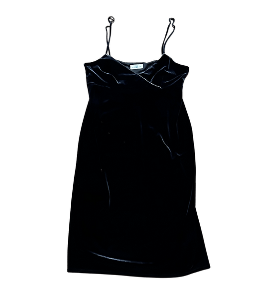 Vintage Dress | 1990s New Look Black Velvet Dress Size 16/18 Vintage Dress | 1990s New Look Black Velvet Dress Size 16/18