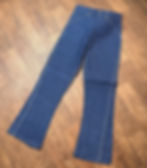 Deadstock Flared Jeans | Vintage Flares | 1970s Blue Flared Jeans | Retro Clothing