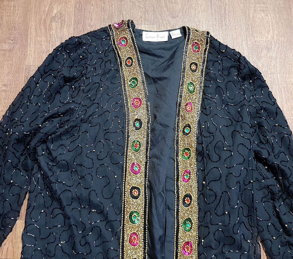 Thumbnail: Vintage Sequin Jacket | Vintage Jackets | Vintage Clothing | 1980s Clothing