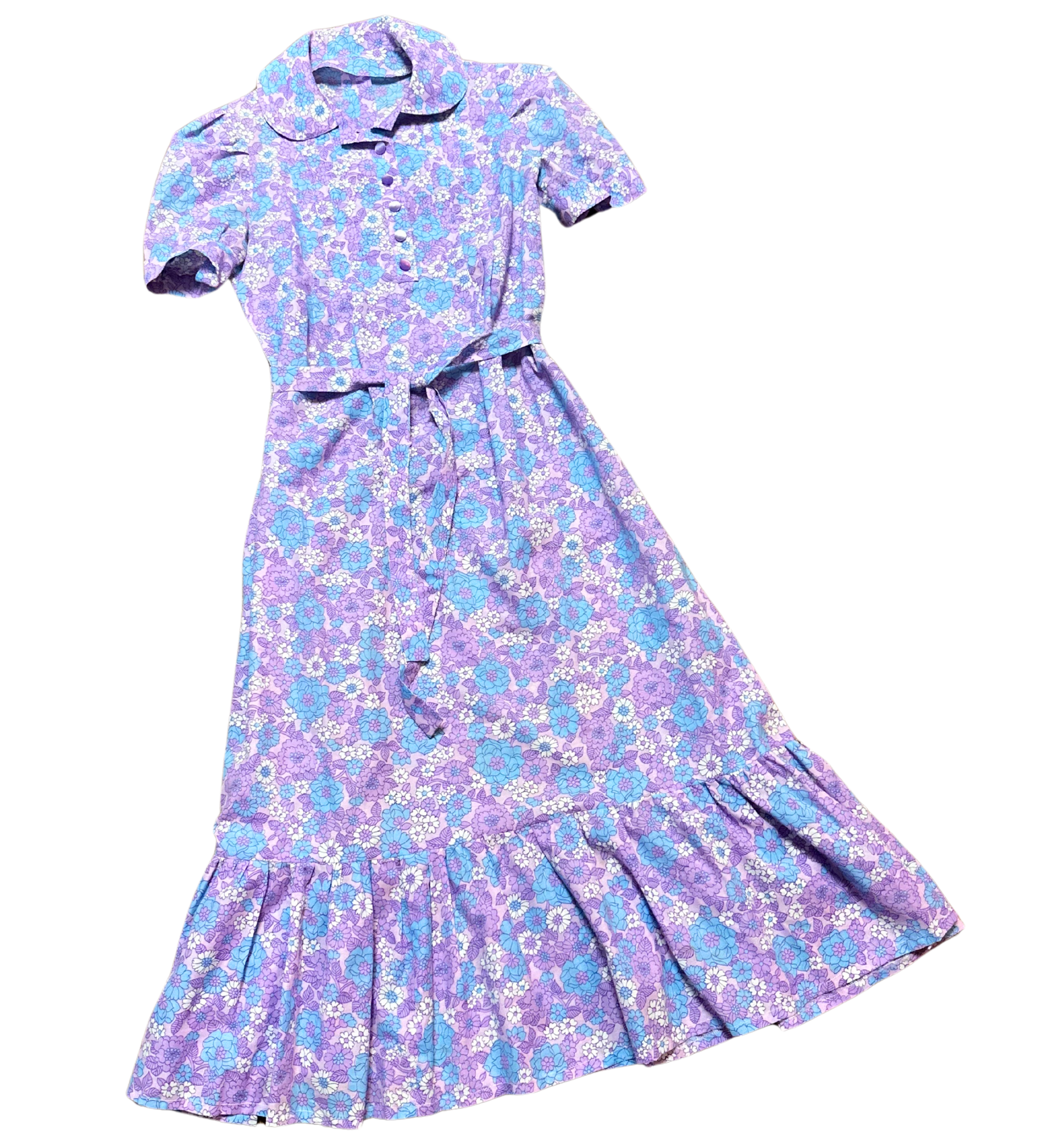 Vintage Dress | 1970s Midaxi Dress | Vintage Clothing | Fashion History