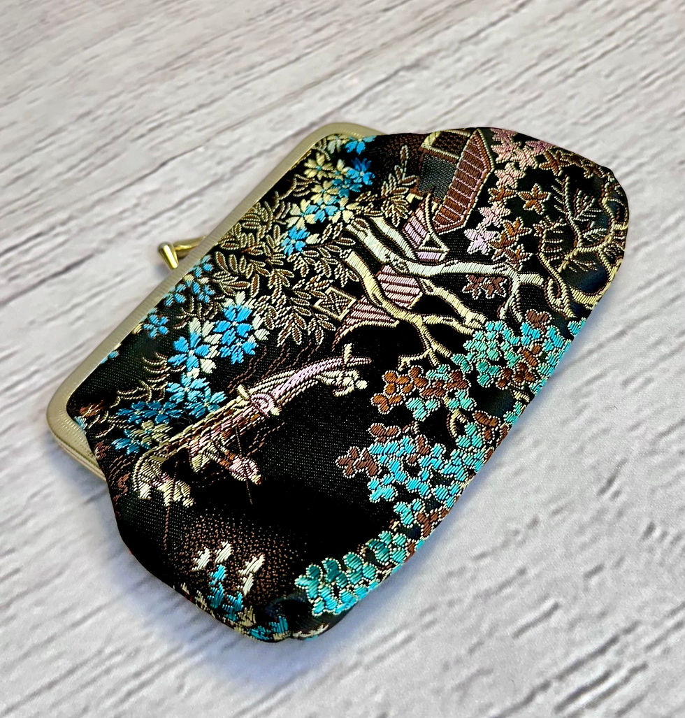 1990s Purse | Retro Oriental Purse | Unique Gifts | 1990s Style